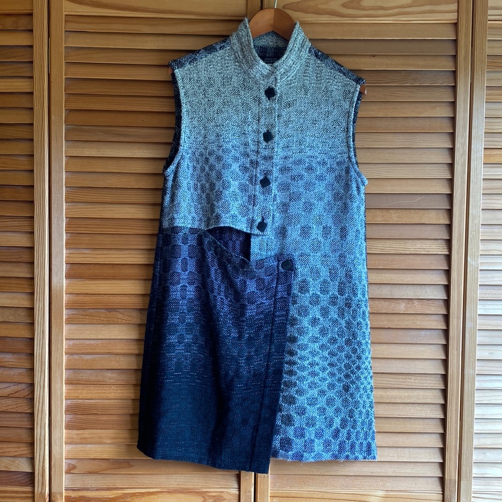 Arlene Wohl Handwoven Design Ombré Jacket